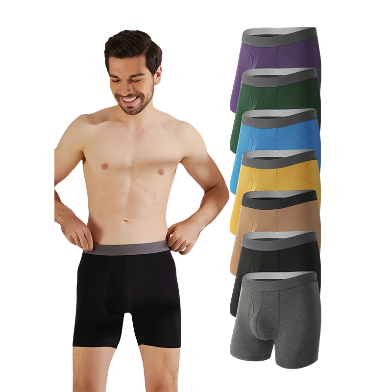Bambus boksershorts for menn