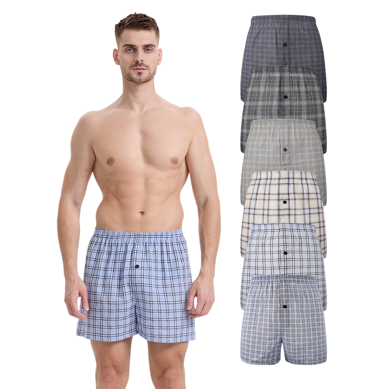 Klassiske boksershorts for menn